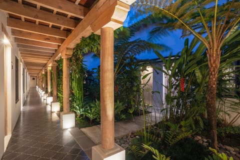 Interior entrance