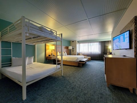 Suite, Multiple Beds (King Family Suite) | Hypo-allergenic bedding, pillowtop beds, in-room safe, laptop workspace