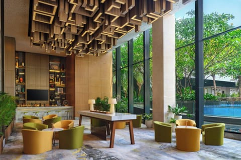 Lobby lounge, pool views, open daily