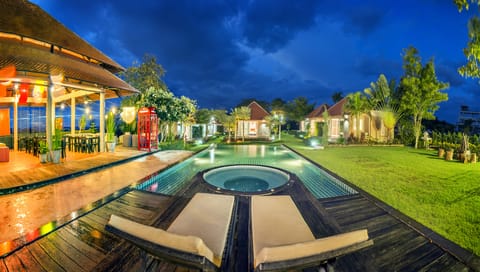 Courtyard view