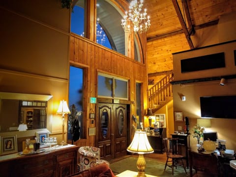 Interior entrance