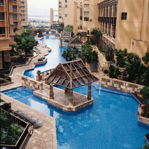 Seasonal outdoor pool