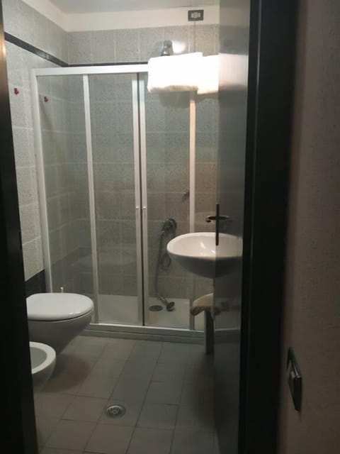 Double Room Single Use | Bathroom | Shower, free toiletries, hair dryer, bidet