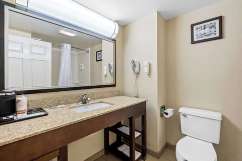 Room, 1 King Bed, Non Smoking | Desk, blackout drapes, iron/ironing board, free cribs/infant beds