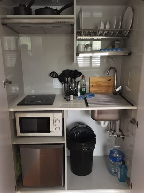 Room 1 Queen Self Catering | Private kitchen | Electric kettle
