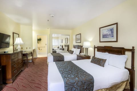 In-room safe, desk, blackout drapes, iron/ironing board