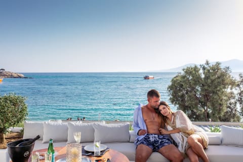 Superior Suite, 1 Double Bed, Hot Tub, Sea View | Beach/ocean view