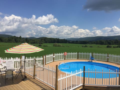 Seasonal outdoor pool