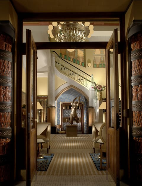 Interior entrance