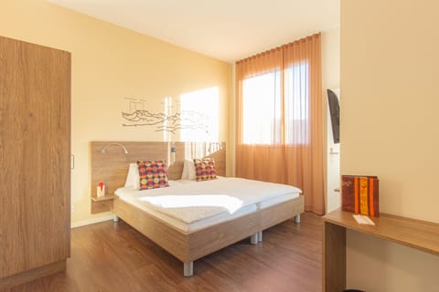 Classic Double Room | Laptop workspace, iron/ironing board, cribs/infant beds, free WiFi