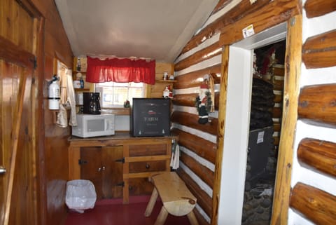Santa's Cabin (No Pets) | Private kitchen | Microwave, coffee/tea maker, toaster