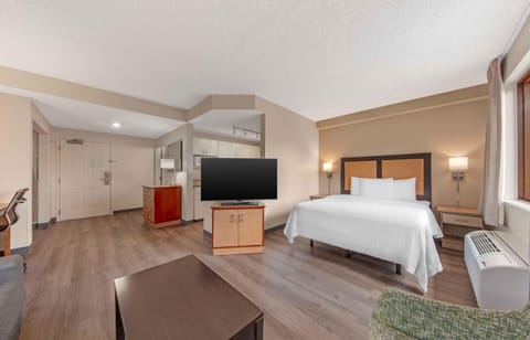 Deluxe Studio, 1 Queen Bed with Sofa bed, Non Smoking | Desk, iron/ironing board, free WiFi, bed sheets