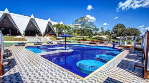 2 indoor pools, 2 outdoor pools, pool umbrellas, sun loungers