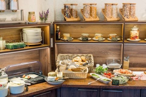 Daily buffet breakfast (EUR 15 per person)