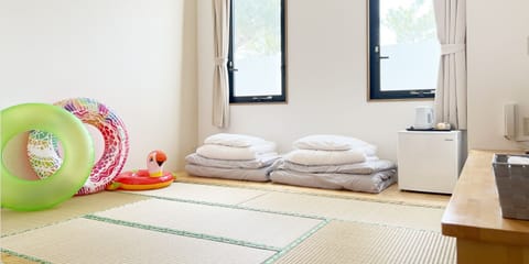 Japanese Style Room (1-3 Occupants), Non-Smoking | WiFi (free), bed sheets