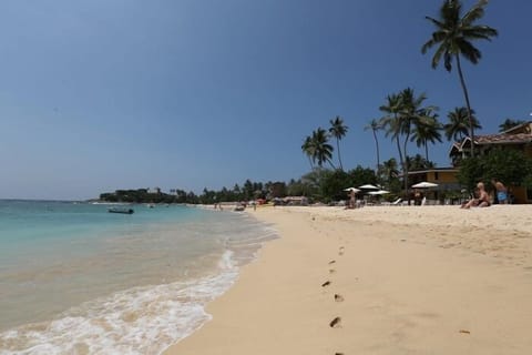 On the beach