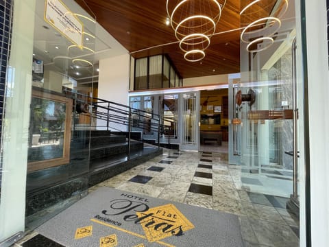 Interior entrance