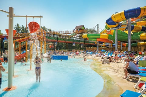 Indoor pool, seasonal outdoor pool, open noon to 8:00 PM, sun loungers
