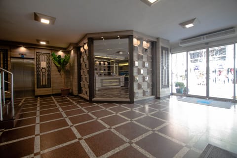 Interior entrance