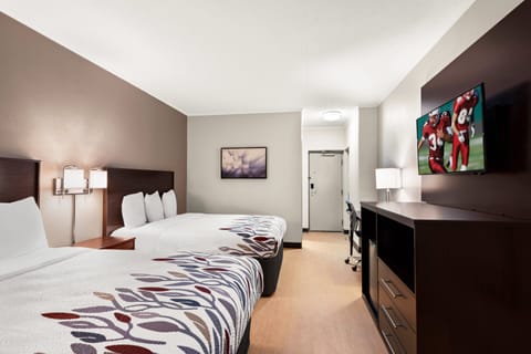 Superior Room, 2 Queen Beds, Non Smoking | In-room safe, desk, laptop workspace, blackout drapes