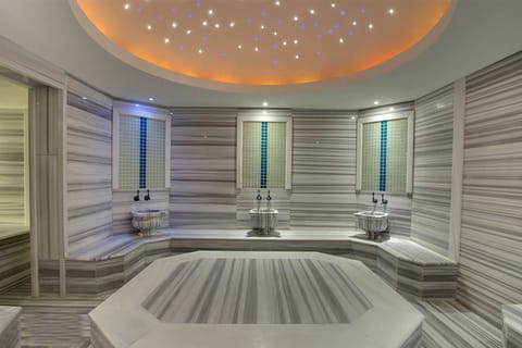Turkish bath, manicures and pedicures