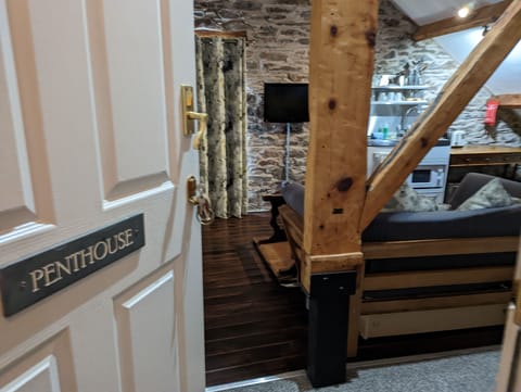 Penthouse Self-catering Apartment | Egyptian cotton sheets, premium bedding, pillowtop beds