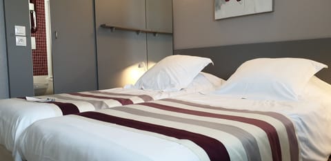 Superior Twin Room | Desk, laptop workspace, blackout drapes, soundproofing