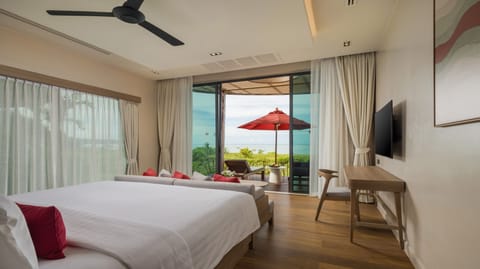 Villa, 1 King Bed, Oceanfront | Beach/ocean view