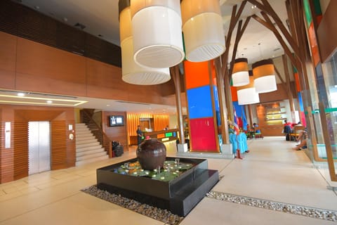 Interior entrance