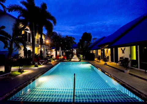 Front of property - evening/night