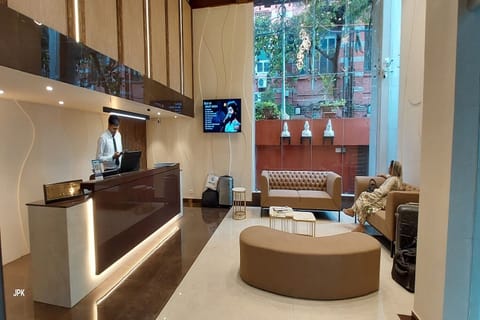 Lobby sitting area