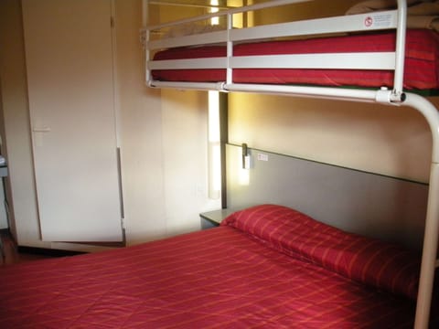 Standard Room, Multiple Beds (1 Double and 1 Single bed) | Desk, blackout drapes, free WiFi, bed sheets