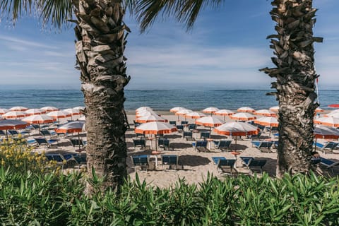 Private beach