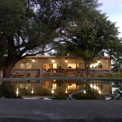 Front of property - evening/night