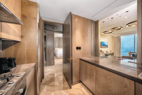 2 Bedroom Hotel Apartment with Sea View | Private kitchen | Coffee/tea maker, electric kettle, reusable coffee/tea filters