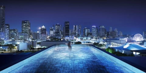 Rooftop pool