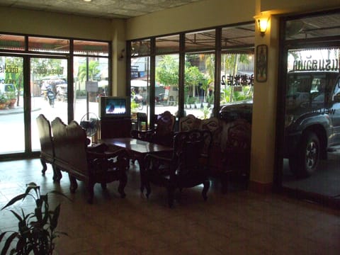 Lobby sitting area