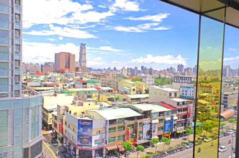 Panoramic Double Room, City View | View from room