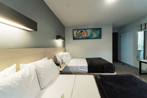 Double Room | Desk, blackout drapes, free WiFi, bed sheets