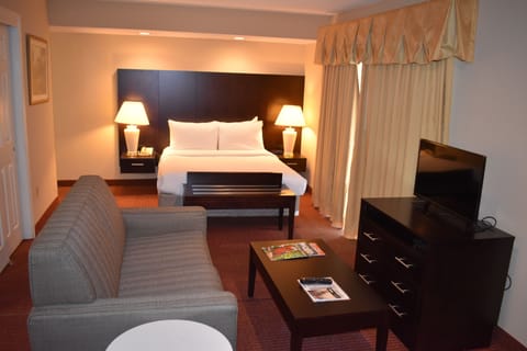 Premium bedding, pillowtop beds, desk, blackout drapes
