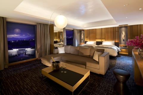 Premium Room, 2 Twin Beds (Castle View) | Down comforters, desk, blackout drapes, iron/ironing board (on request)