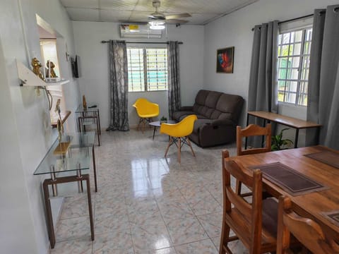 Family House, 3 Bedrooms, Garden View | Living area | Flat-screen TV