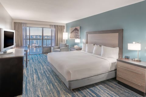 Premium bedding, down comforters, pillowtop beds, in-room safe