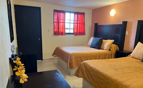 Family Double Room, 2 Double Beds | Desk, iron/ironing board, free WiFi, bed sheets