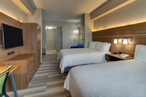 Room, Multiple Beds | Down comforters, pillowtop beds, in-room safe, desk