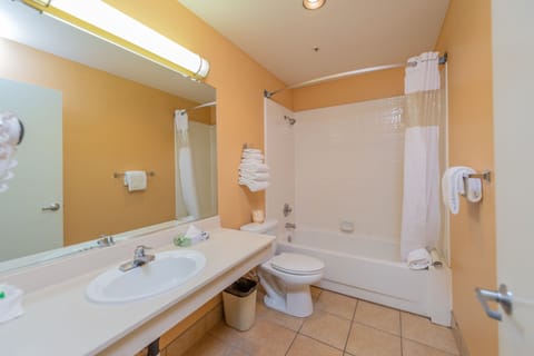 Deluxe Room | Bathroom | Shower, free toiletries, hair dryer, towels