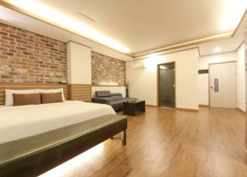 Premium bedding, memory foam beds, individually decorated