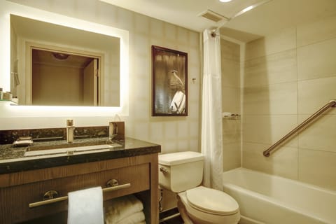 Free toiletries, towels