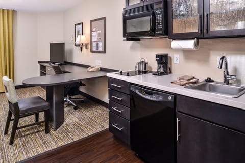 Suite, 1 Bedroom | In-room safe, desk, blackout drapes, iron/ironing board