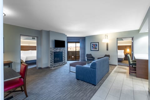Suite, 2 Bedrooms | In-room safe, desk, iron/ironing board, cribs (free)